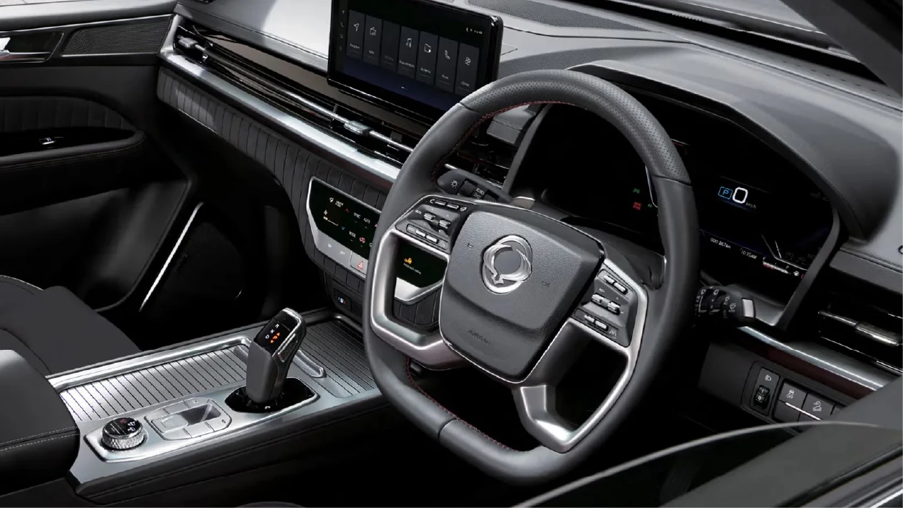 Kgm Rexton Design Interior Technologyddd