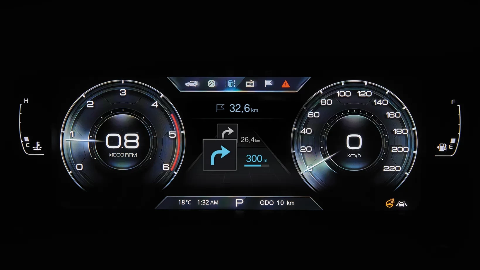Kgm Korando Interior Blaze Cockpit Analogue